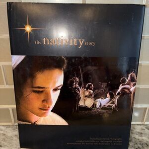 The Nativity Story Hardcover Photo Book - Black & Brown Cover